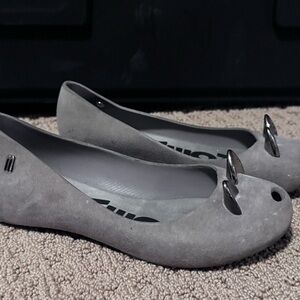 Mini Melissa- Stylish Gray Little girls’ Shoes